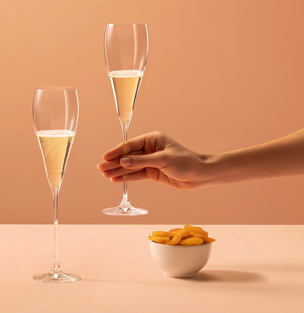 Taças Oxford Cristal Alumina em composição elegante